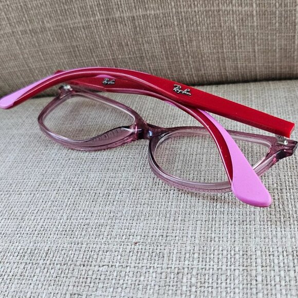 Ray-Ban Youth Glasses Frame RB1586 3777 Red/Pink Eyeglasses 47[]16 130 - Picture 4 of 12